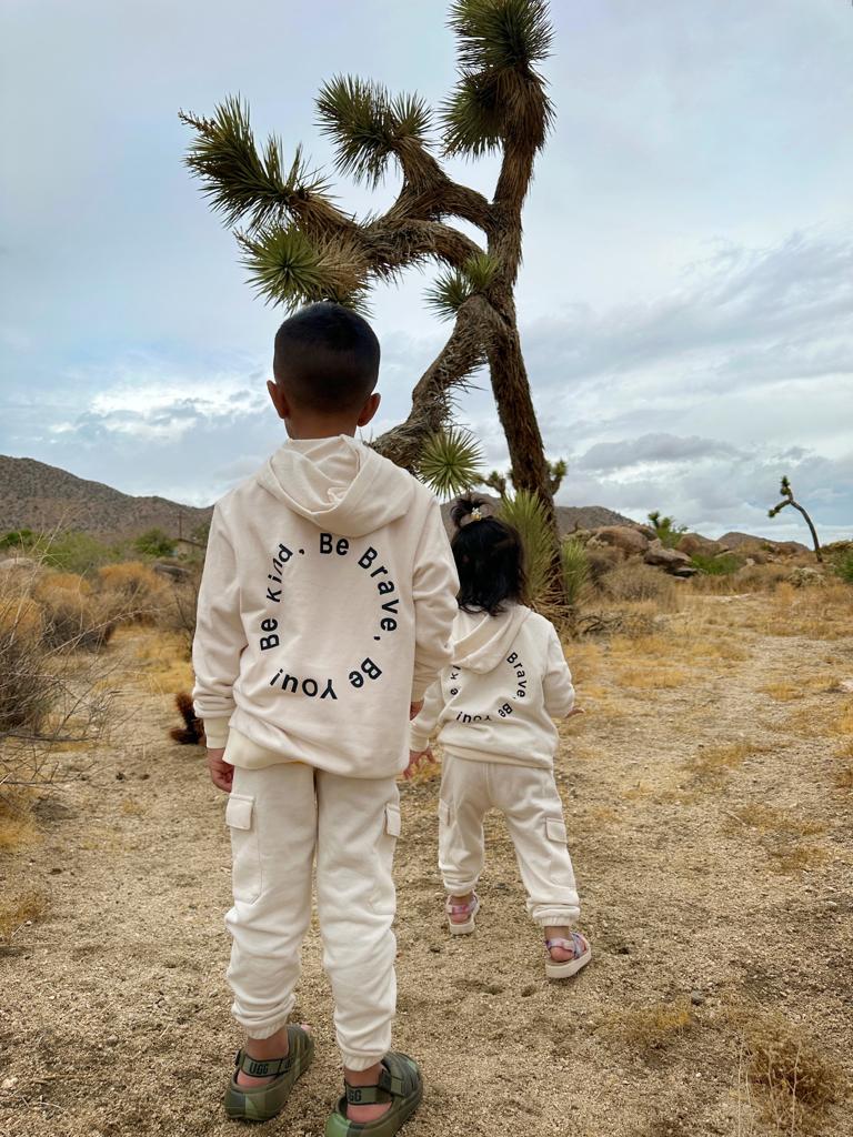 Be Brave Hoodie | Organic Cotton KIDZTIQUE Kids – Clothes for